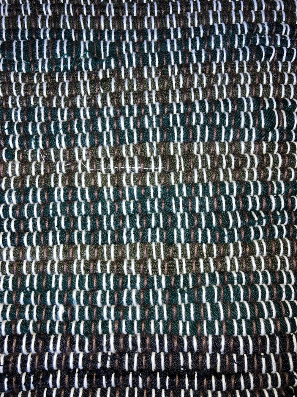 Handmade rag rug - Picture 4 of 5